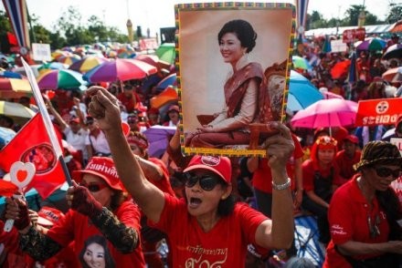 Thailand: “Red Shirts” force rally on the outskirts of Bangkok - ảnh 1